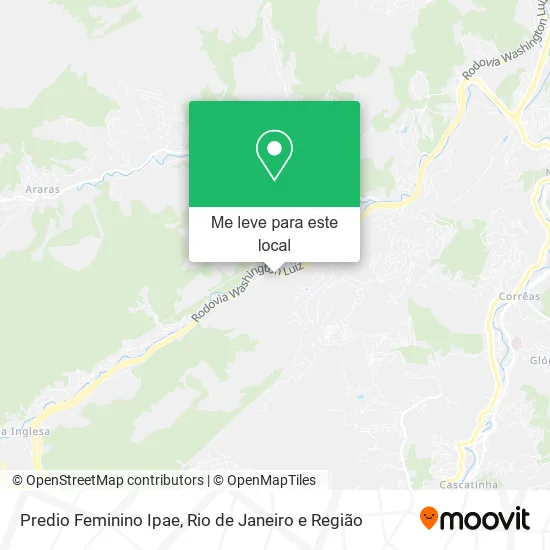Predio Feminino Ipae mapa