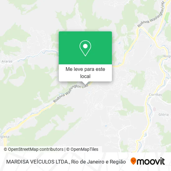 MARDISA VEÍCULOS LTDA. mapa