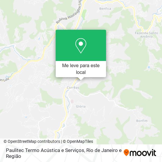 Paulitec Termo Acústica e Serviços mapa