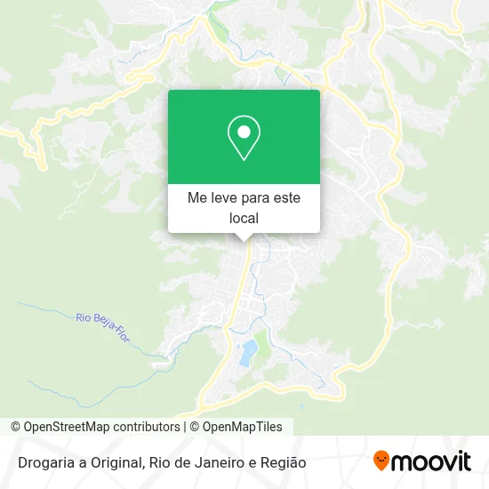 Drogaria a Original mapa
