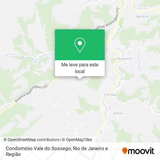 Condomínio Vale do Sossego mapa