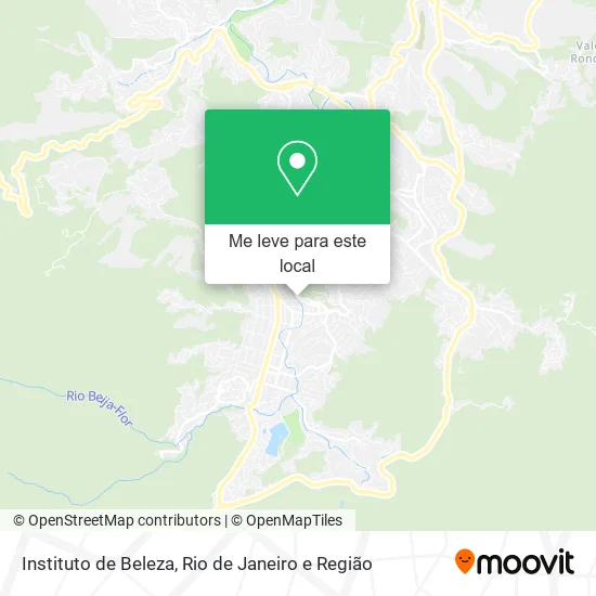 Instituto de Beleza mapa