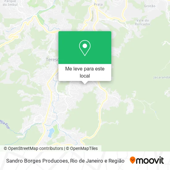 Sandro Borges Producoes mapa