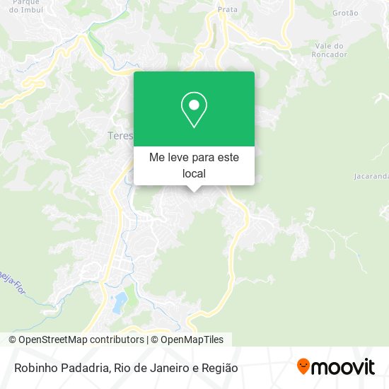 Robinho Padadria mapa