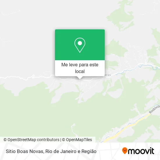 Sitio Boas Novas mapa