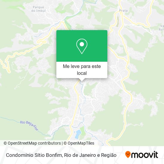 Condomínio Sítio Bonfim mapa