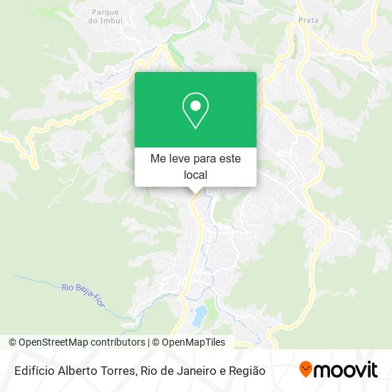 Edifício Alberto Torres mapa