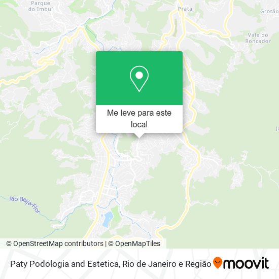 Paty Podologia and Estetica mapa