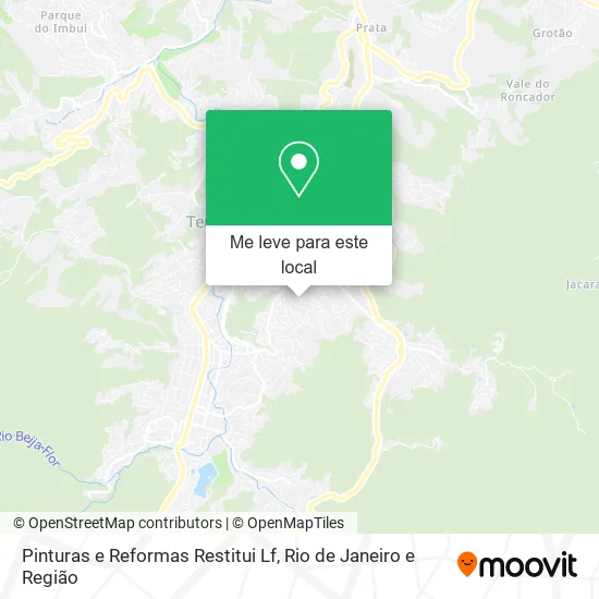 Pinturas e Reformas Restitui Lf mapa