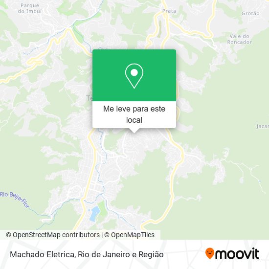 Machado Eletrica mapa