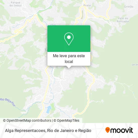 Alga Representacoes mapa