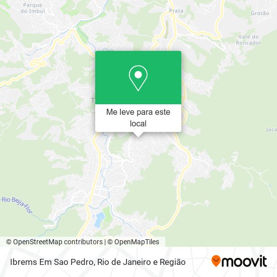 Ibrems Em Sao Pedro mapa