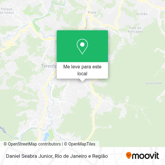 Daniel Seabra Junior mapa