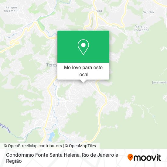 Condominio Fonte Santa Helena mapa