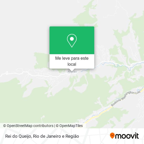 Rei do Queijo mapa