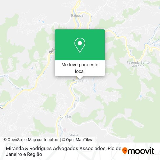 Miranda & Rodrigues Advogados Associados mapa