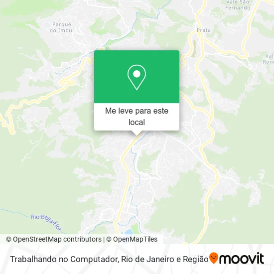 Trabalhando no Computador mapa