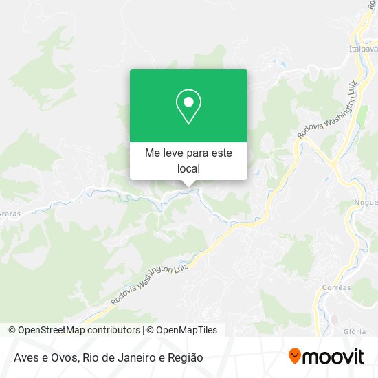 Aves e Ovos mapa