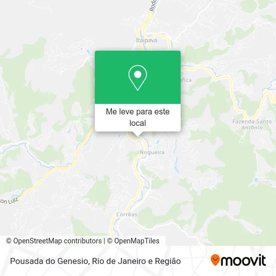Pousada do Genesio mapa