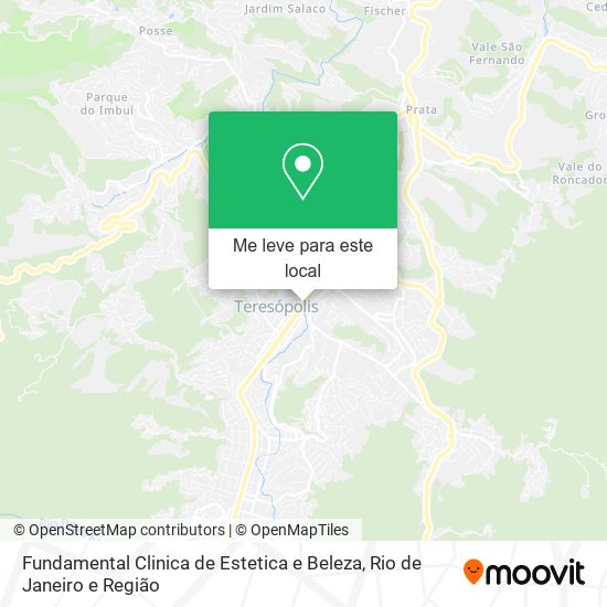 Fundamental Clinica de Estetica e Beleza mapa