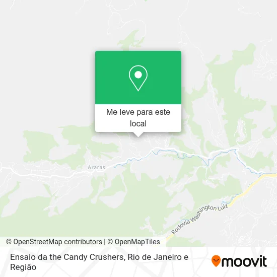 Ensaio da the Candy Crushers mapa