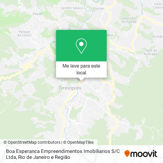 Boa Esperanca Empreendimentos Imobiliarios S / C Ltda mapa