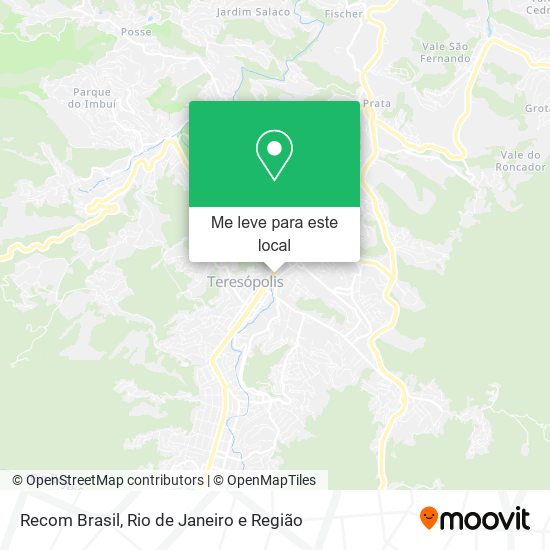 Recom Brasil mapa