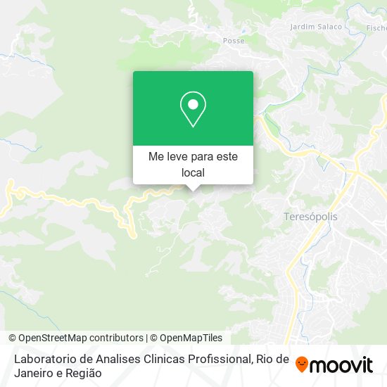 Laboratorio de Analises Clinicas Profissional mapa