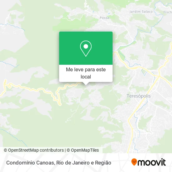 Condomínio Canoas mapa