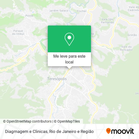 Diagmagem e Clinicas mapa