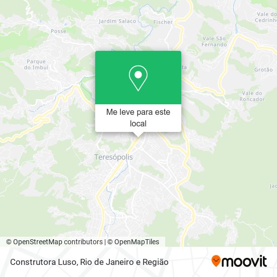Construtora Luso mapa