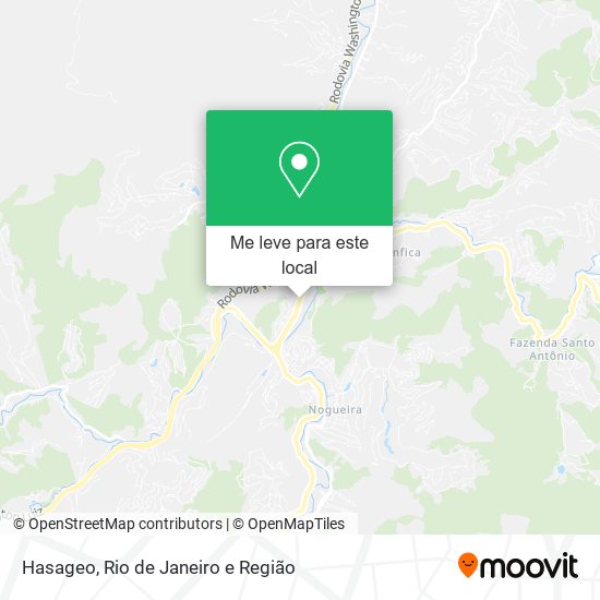 Hasageo mapa