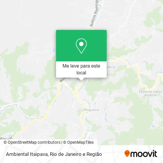 Ambiental Itaipava mapa