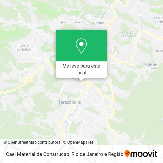 Cael Material de Construcao mapa