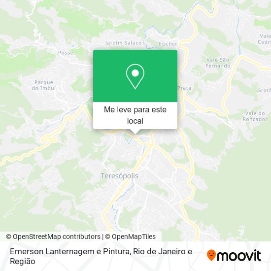 Emerson Lanternagem e Pintura mapa