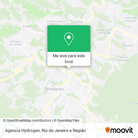 Agencia Hydrogen mapa