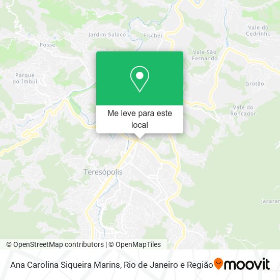 Ana Carolina Siqueira Marins mapa