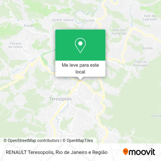 RENAULT Teresopolis mapa