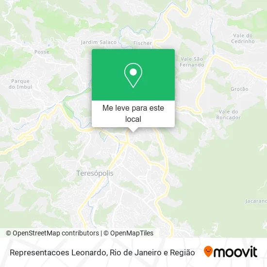 Representacoes Leonardo mapa