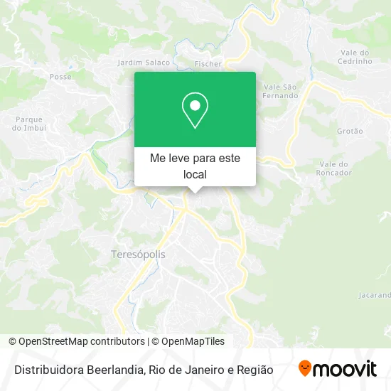Distribuidora Beerlandia mapa