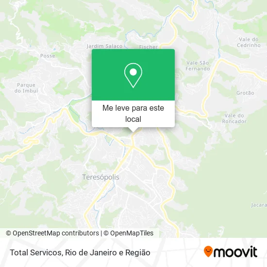 Total Servicos mapa
