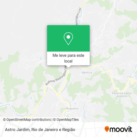 Astro Jardim mapa