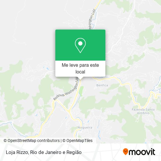 Loja Rizzo mapa