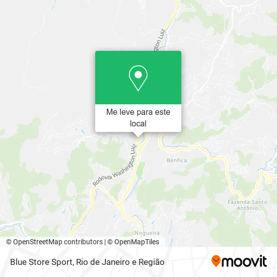 Blue Store Sport mapa
