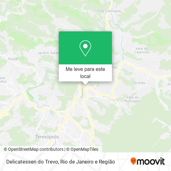 Delicatessen do Trevo mapa