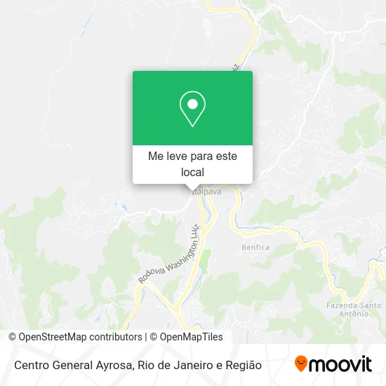 Centro General Ayrosa mapa