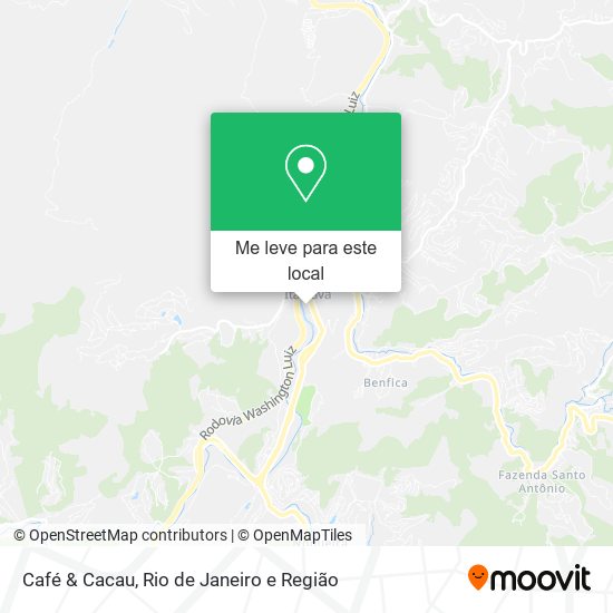Café & Cacau mapa