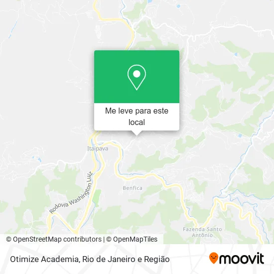 Otimize Academia mapa