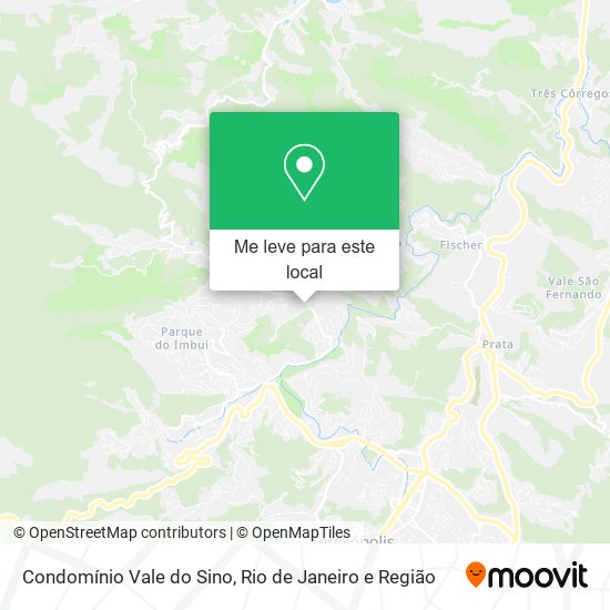 Condomínio Vale do Sino mapa