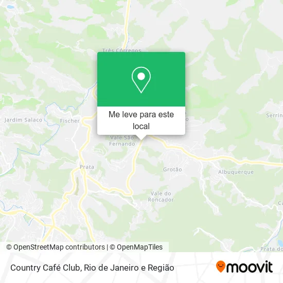 Country Café Club mapa